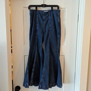 Free People Cha Cha flare cropped jeans